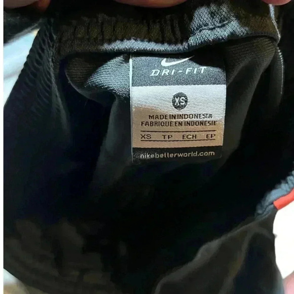 Womens Nike Dri Fit Athletic Track Pants Gray Joggers with zippers size XS - Picture 9 of 10